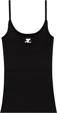 Courr&egrave;ges Reedition Strick-Tanktop
