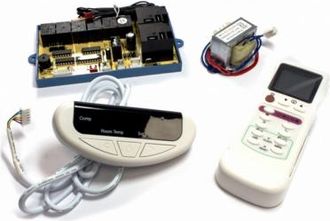 OEM Kit Placa Electr&oacute;nica Universal Aire Acondicionado On-off Con Mando, Display Y Transformador Recambio Universal 220v