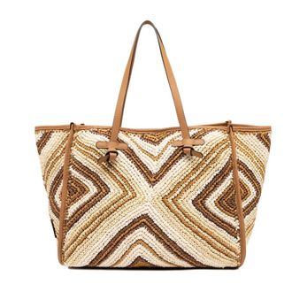 Gianni Chiarini Tote Bags, female, Brown, Size: ONE SIZE Marcella Shopping Bag
