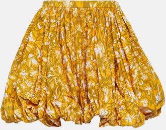 Jil Sander Floral miniskirt