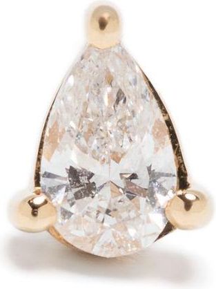 Kimaï 18K Yellow Gold The Pear Diamond Single Earring - Womens - Diamond/18kt Yellow Gold