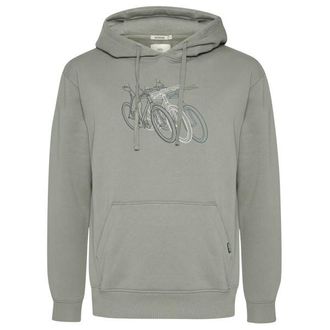 Greenbomb Race Joy Hoodie f&uuml;r Herren | grau