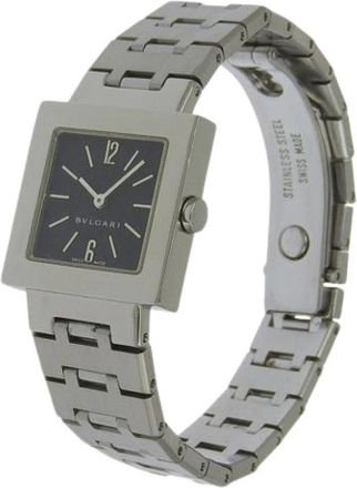 Bulgari Pre-owned Vintage Polshorloge - Dames - Vintage Horloges - Zwart - ONE Size - Vintage