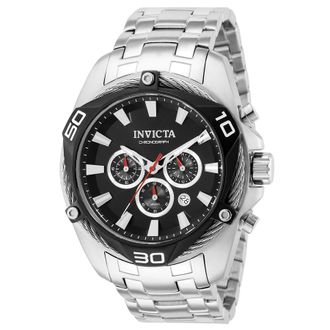 Invicta Bolt Chronograph Quartz Black Dial Mens Watch 38569