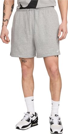 Nike Club French Terry Flow Shorts Dark Grey Heather FN3521-063