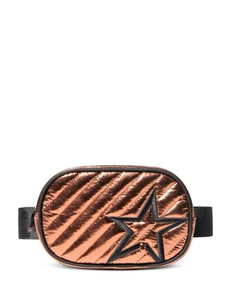 Perfect Moment quilted star-motif mini belt bag - Brown