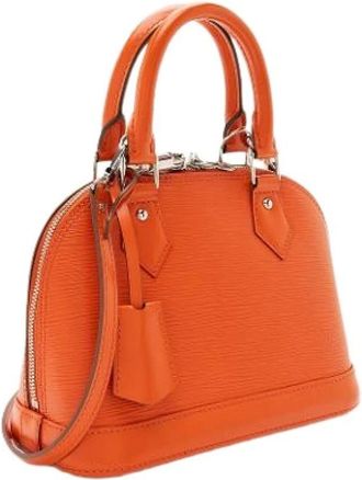 Louis Vuitton Pre-owned Handbags, female, Orange, Size: ONE SIZE Pre-owned Epi Leather Top Handle Handbag