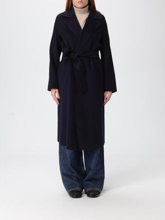 Max Mara Coat MAX MARA Woman color Blue
