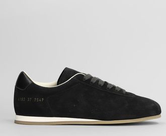 Common Projects Driving Shoe Sneakers In Black Suede