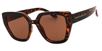 Draper James DJ9023 215 Womens Sunglasses Tortoiseshell Size 55