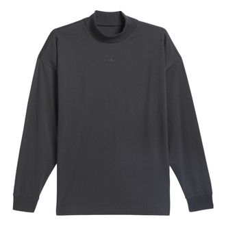 adidas Basketball Long Sleeve Tee Carbon IN9561