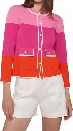 Vilagallo Sandra Linen Cotton Short In White