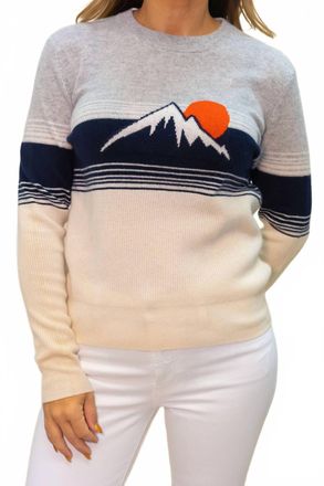 Autumn Cashmere Hit The Slopes Sweater In Neutral Combo