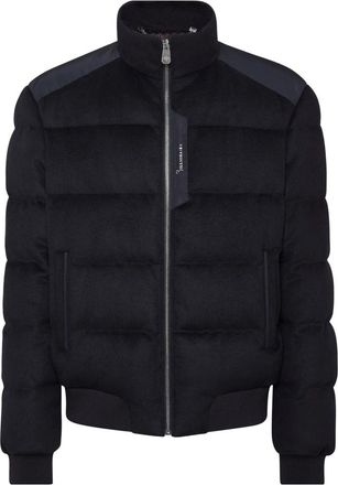 Billionaire Boys Club Wool Down Jacket - Heren - Gewatteerde jassen - Blauw - S - Wol - Jassen