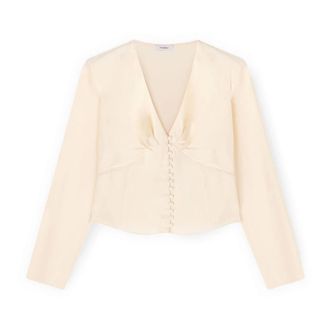 Motivi Mujer, Blusas y Camisas, Beige, Talla: XS