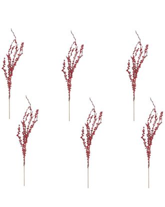 Creative Displays Inc. Set Of 12 Christmas Holiday Berry Stem