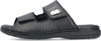 Rieker Sandalen - Heren - Schoenen - Zwart - Maat: 40 EU Leer