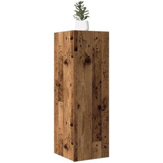 vidaXL Vidaxl - Mueble Para Tv Madera De Ingenier&iacute;a Envejecida 30,5x30x90 Cm