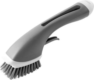 OEM [mai Usato]spazzola Per Piscina Da Giardino, Spazzola Per Trapano Per La Pulizia Di Superfici Del Bagno, Pavimento, Vasca Da Bagno 30x9x10 Cm Grigio