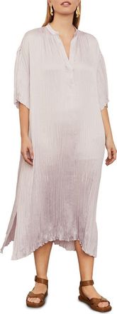 Vince Crushed Satin Dress in Violetta at Nordstrom Rack, Size 2X