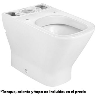 Roca Roca - Taza Compacta Con Salida Dual The Gap