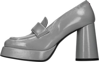 Halmanera Lara 21 - Dames - Pumps - Grijs - 40 EU - Leer - Schoenen