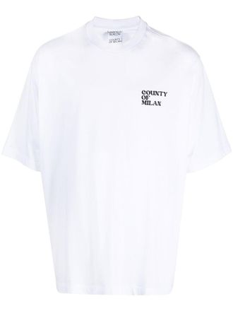 Marcelo Burlon logo-print T-Shirt - White