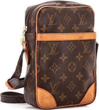 Louis Vuitton Danube Handbag Monogram Canvas crossbody bag - Bruin