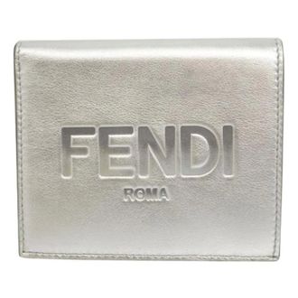 Fendi Pre-owned Wallets, female, Gray, Size: ONE SIZE Pre-owned Wallet