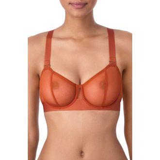 DKNY Sheers Strapless Underwire Bra in Copper at Nordstrom Rack, Size 36A