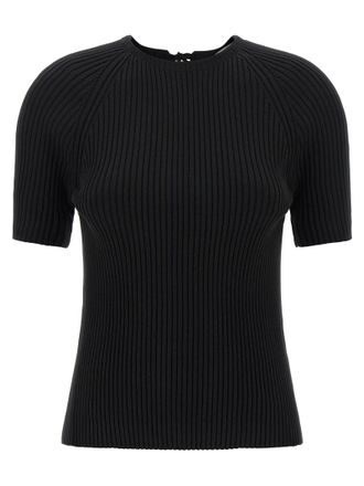 Tory Burch Black Cotton Womens Cardigan