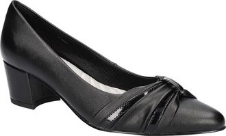 Easy Street Millie Ruched Pump in Black at Nordstrom Rack, Size 9.5