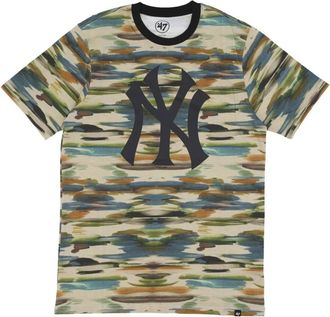 47 Brand Fisherman Echo Tee Neyyan - Heren - T-shirts - Veelkleurig - XL - Katoen - Tops