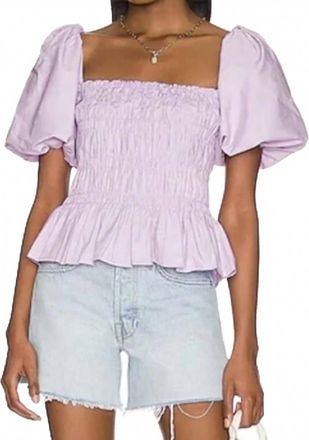 Astr Savina Top In Lavender