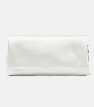 Jimmy Choo London Xandra Small embellished satin clutch