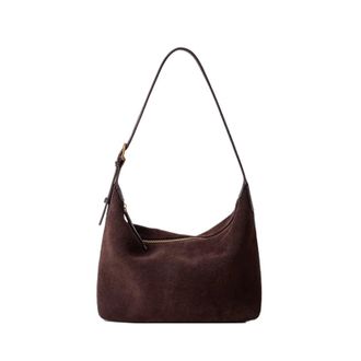 Generic Compatible For Womens Leather Crossbody Bag Female Casual Shoulder Handbag Ladies Underarm Bags(Coffee)