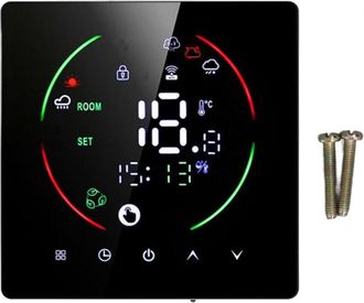 OEM Termostato Inteligente Wifi Con Aplicaci&oacute;n, Control Remoto, Temporizador, Controlador Programable Para Calefacci&oacute;n Por Suelo Radiante En El Hogar, Ac9