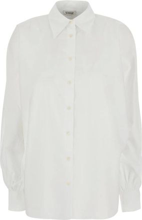 SoSUE Mujer, Blusas y Camisas, Blanco, Talla: ONE Size