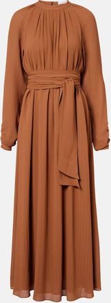 Joseph Pinky belted draped maxi dress