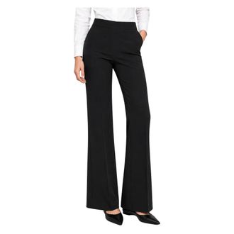 Kocca Dames, Broeken, Zwart, Maat: 2XS Viscose