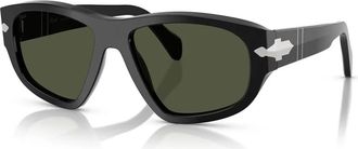 Persol Po 0050S Zonnebrillen - Dames - Zonnebrillen - Zwart - 58 MM - Accessoires