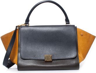 Celine Pre-owned Womens Tricolor Trapeze bag - Multicolour Leather - One Size