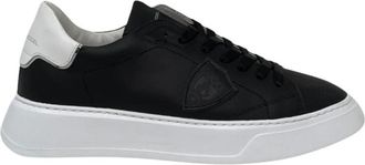 Philippe Model Temple Sneakers - Heren - Sneakers - Zwart - 42 EU - Leer - Schoenen