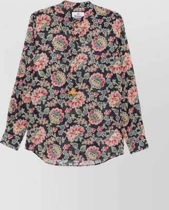 Vivienne Westwood casual floral print shirt with long sleeves
