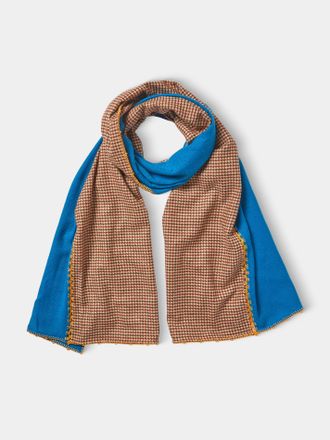 L&eacute;O ATLaNTE Mens Nesness Wool-Blend Scarf (69in/1.75m)