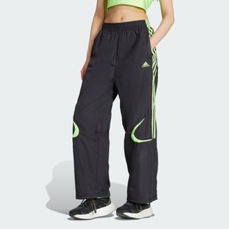 adidas Originals ADIDAS Originals Womens Teamgeist Adicolor Oversized Track Pants - Black - Size X-Small