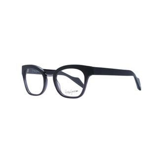 Yohji Yamamoto Glasses, unisex, Black, Size: ONE SIZE Black Butterfly Optical Frames with Demo