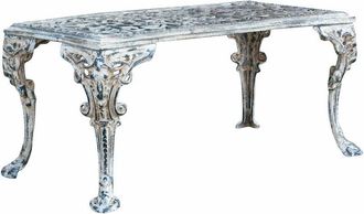 Biscottini International Biscottini - Tavolo in ghisa finitura anticata