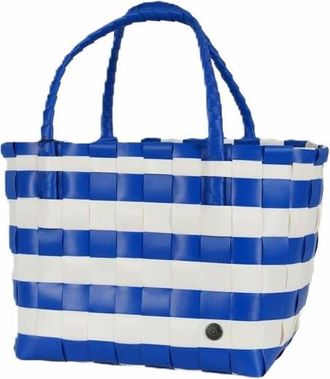 Handed By Paris Spirit Recycled Tote Bags in Cobalt Blue/white at Nordstrom, Size Medium