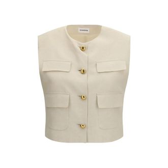 P.A.R.O.S.H. P. A.R. O.S. H. Wool Sleveless Womens Jacket